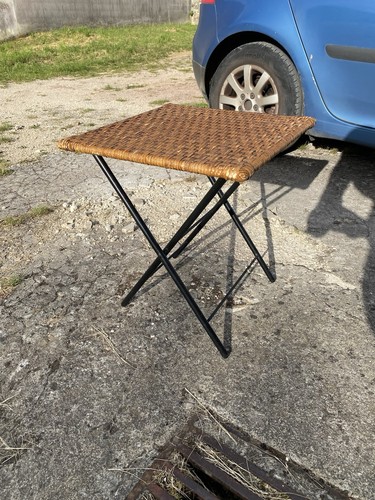 Petite table bois - table, bambou