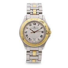 Baume & Mercier Malibu Stainless Steel Date Quartz Men's Watch Ref. MV045045