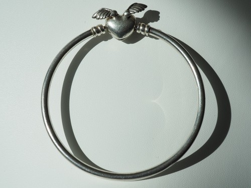 Bracelet jonc vintage - jonc, argent