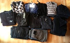 Lot 58 vêtements G-STAR Femme Vestes Manteaux Jeans Chemisiers Taille S XS et M