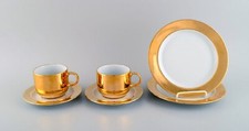 Langenthal, Switzerland. Coffee service for two people in porcelain. 1930/40's