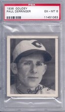 1936 Goudey Paul Derringer PSA 6