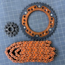 Supersprox Stealth Rear Sprocket 42T EK MVXZ 520 Chain Set KTM 690 SMC R