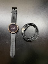 Suunto 9 Baro GPS Watch Brown Titanium with Black Strap