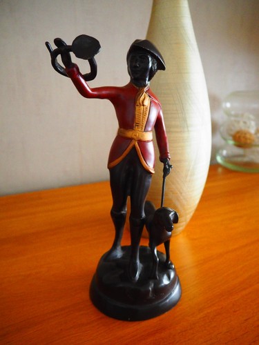 Statuette chasseur avec - statuette,