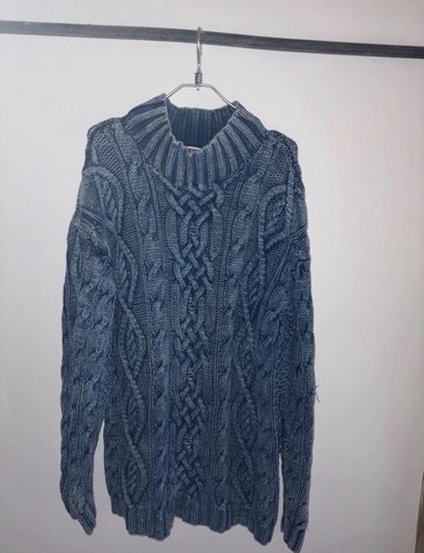 Pull laine tricoté - laine, main