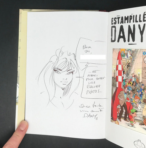 Dany dedicace estampille - dany,
