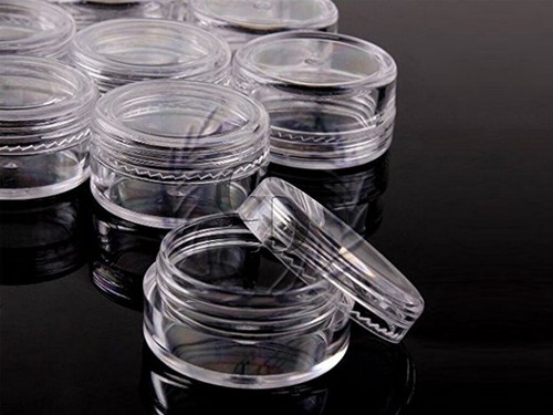 100 petits pots - , plastique