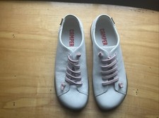 CAMPER  Sneaker Sz EU-39. NWOB. France Opera Purchase Ivory Leather