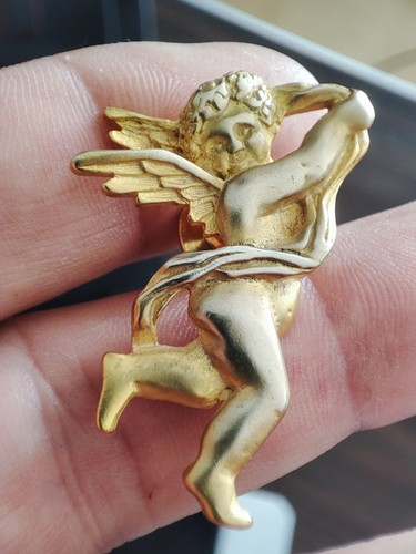 Broche ange chérubin - chérubin, vintage