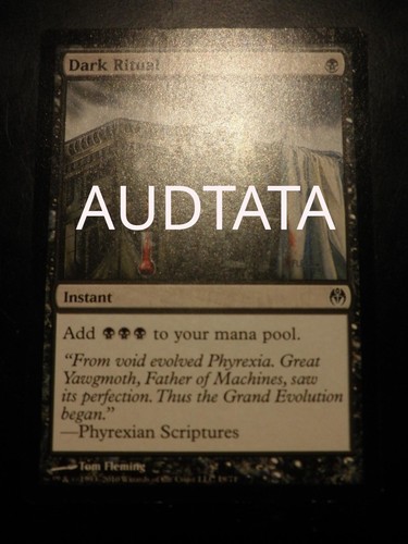 Mtg magic dark ritual duel - mtg,