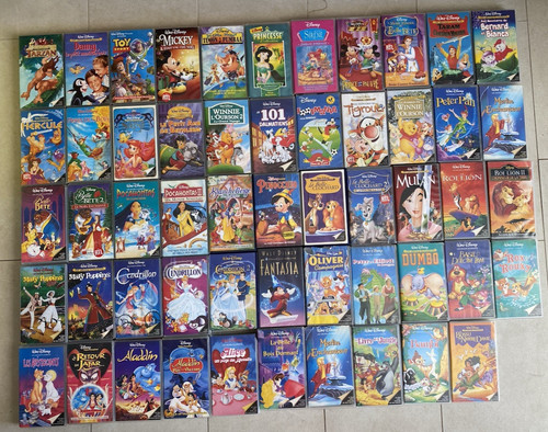 Lot vhs walt - lot,
