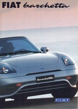 Catalogue Brochure Fiat Barchetta 10/1995 Italie Italia