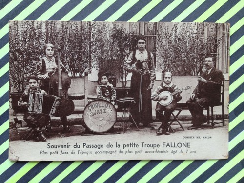 Cpa macon troupe fallone - macon, "