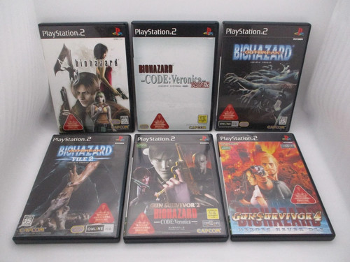 Ps2 lot jeux biohazard 4 - de,