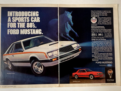 1980 ford mustang two - ford,