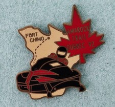 Rare Pin's Motoneige Fort