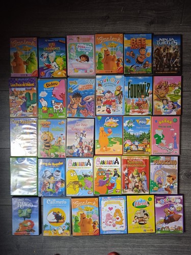 Lot revendeur dvd enfants - 30,