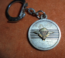 Porte-clés Saint Christophe + jésus Patron des voyageurs même en PARACHUTE Doré