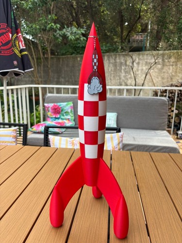 Fusée tintin - tintin, cm