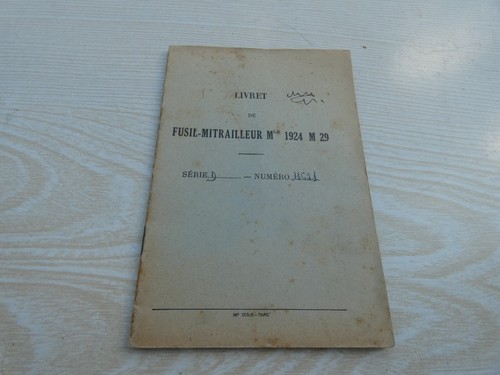 Livret tir fusil - de,