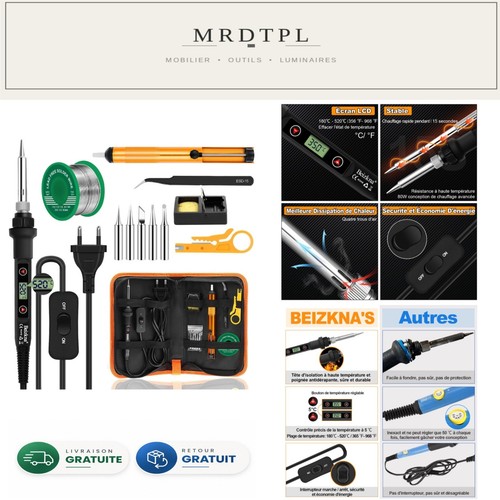 Fer souder kit 80w - fer,