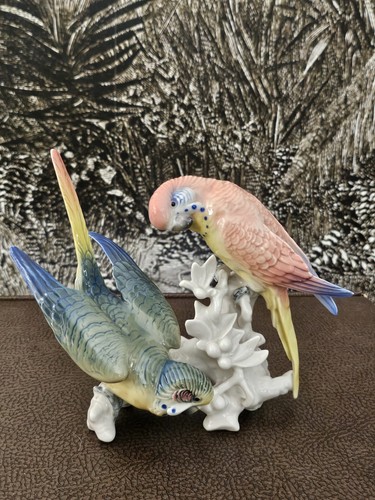 Oiseaux porcelaine saxe - en,