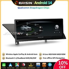 10.25" 64GO Android 14 Autoradio GPS CarPlay DSP DAB+ 4G For Audi A4/A5/B8/S4/S5