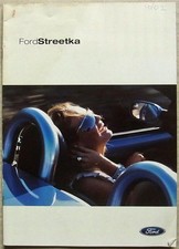 FORD STREETKA Car Sales Brochure Oct 2002 #FA 1439