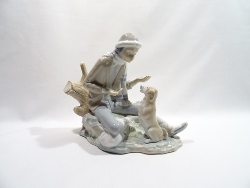 Statue porcelaine nao - porcelaine, garcon