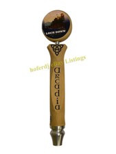 Arcadia Brewing Loch Down Scotch Ale Beer Keg Tap Handle