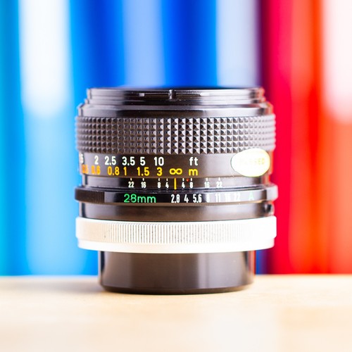 Canon 28mm 8 s - f/2.8, s.c