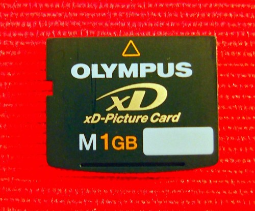 Carte olympus type m - xd,