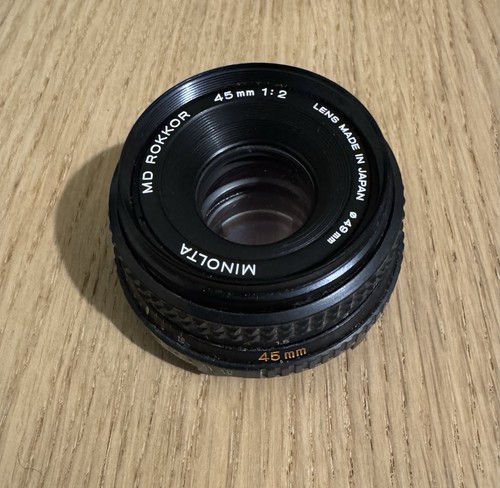 Objectif minolta 40 - objectif, md
