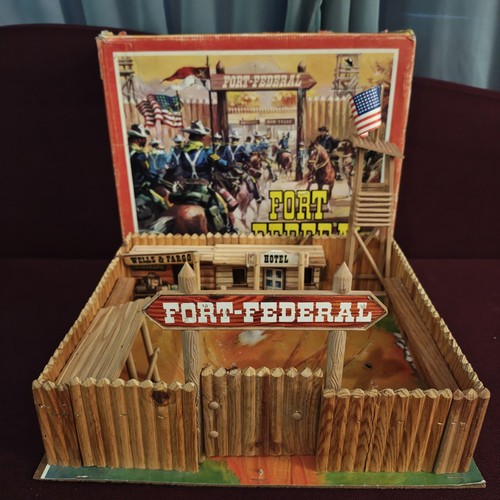 Jeu fort fédéral bois - fédéral,