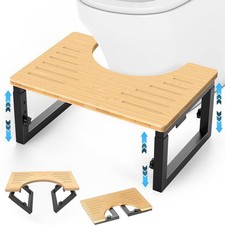 Tabouret de toilette pliable