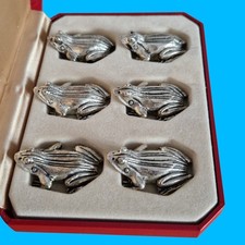 Lot 6 porte-couteaux couverts