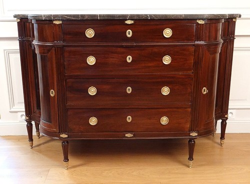 Grande commode portes louis - commode, à