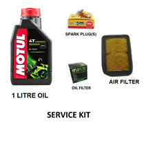 Service Kit For Yamaha YS 125 CBS 2017-2021 (Oil,Spark Plug, Air & Oil Filter)