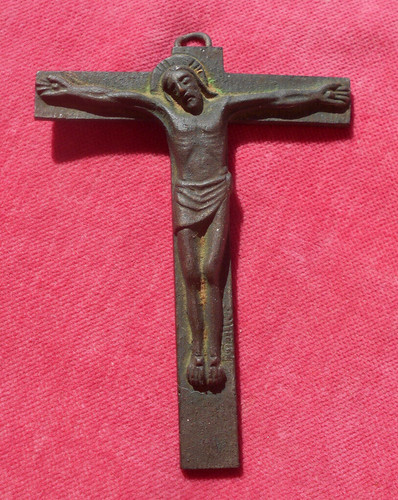 Crucifix croix bronze - -,