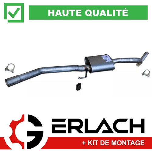 Silencieux intermediaire pour