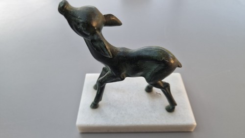 Sculpture bronze régule - bronze, ou
