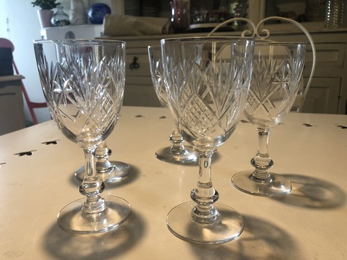 Cristal louis 5 verres - de, st