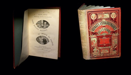 Cartonnage hetzel verne - [cartonnage, hetzel]