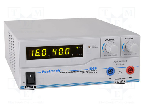 Peaktech 1565 laboratory - peaktech,