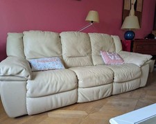 Canapé 3 Places En Cuire