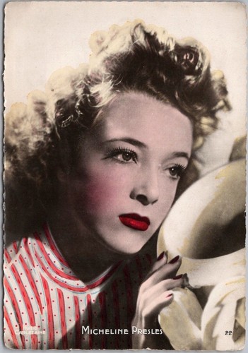 Vintage 1940s micheline presle - vintage,