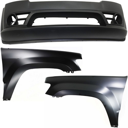 Bumper cover kit - bumper, 2006-2008