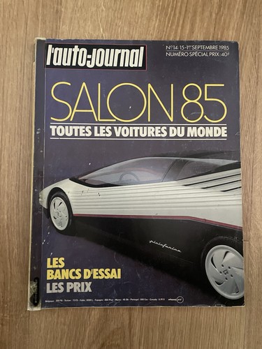Auto journal salon toutes - 85,