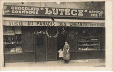 Photo Card - Trade - Children's Paradise - Chocolates Confectionery Lutèce